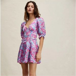 Free People X For Love & Lemons Angie Mini Dress